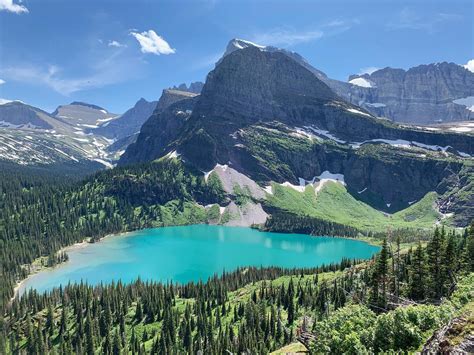 Destination Of The Day Grinnell Lake Glacier National Park Montana