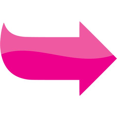 Arrow Angle Full Time Arrow Pink Png Download 512512 Free
