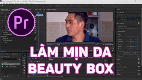 Hướng dẫn sử dụng Beauty Box Plugin làm mịn da trong Adobe Premiere YouTube