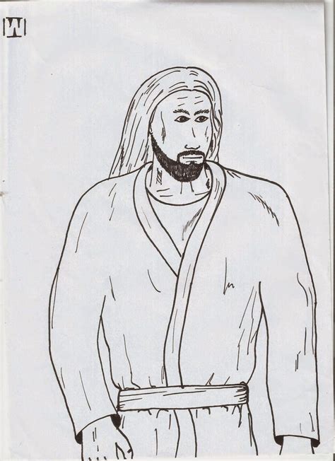 Desenho De Jesus Cristo Em Preto E Branco Coloring City