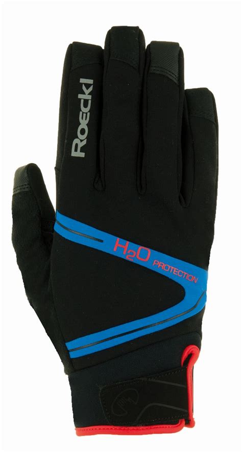 Roeckl Rhone Winter Fahrrad Handschuhe Schwarzblau 2021 Von Top