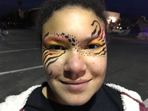 Tiger Eyes Face Paint Face Painting Eye Face Painting Face Painting