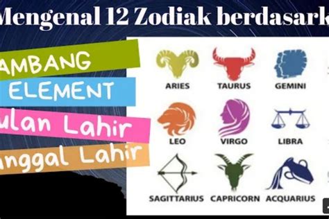 Nama Nama Zodiak Sesuai Tanggal Dan Bulan Lahir Cek Nama Zodiakmu Disini Priangan Timur News