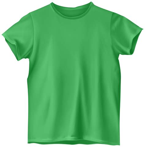 Green T Shirt PNG Clip Art - Best WEB Clipart png image