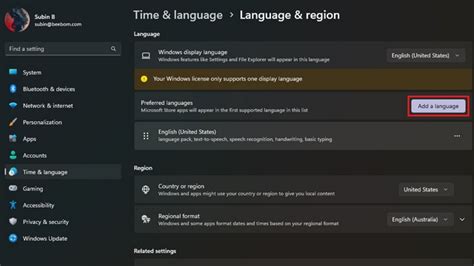 How To Change The Default System Language In Windows 11 Beebom