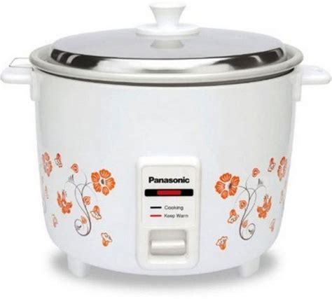 Cooking rice traditionally involves attention to ensure proper cooking without burning it. Panasonic SR-WA10H (E) Electric Rice Cooker Price in India ...