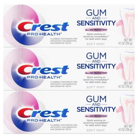 Crest Pro Health™ Gum And Sensitivity Toothpaste 3 Pk 41 Oz Kroger