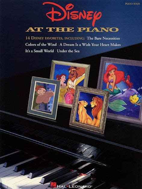 Disney At The Piano By Hal Leonard Corp Paperback Barnes And Noble