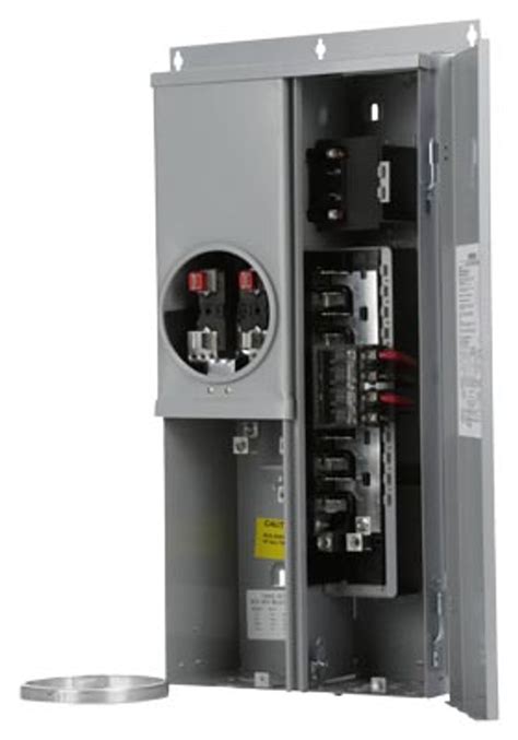 Siemens 200 Amp Outdoor Panel With Feed Through Lugs