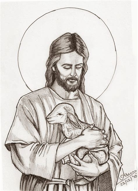 Jesus Christ Jesus Christ Sketch Jesus Christ Drawing Jesus Art