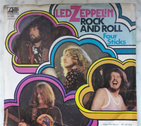 Led Zeppelin Rock And Roll 1972 Vinyl Discogs