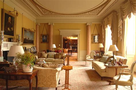 Yellow Drawing Room At Elton Hall Salas Living Room English Country