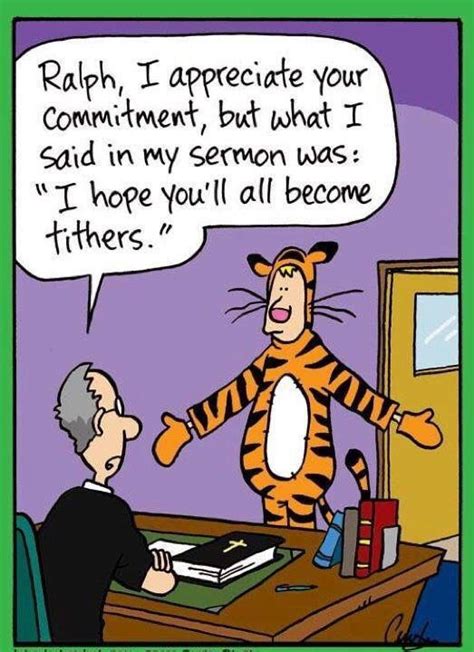 A Cartoon With A Tiger On The Desk Talking To Another Person