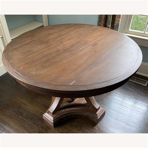 Restoration Hardware St James Round Dining Table Aptdeco