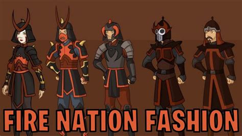 Fire Nation Fashion Avatar Youtube