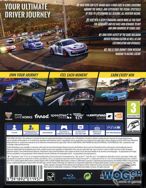 Project Cars 3 En Playstation 4 World Of Games