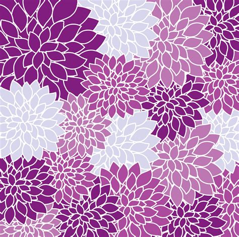 Seamless purple birds pattern pack. Vintage Floral Wallpaper Background Free Stock Photo ...