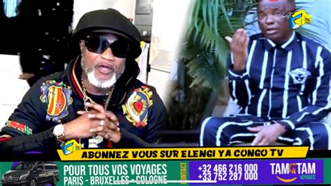 Droit De Réponse Escroc Ya DÉnis Lessie Asambwe Koffi Olomide Apanzi