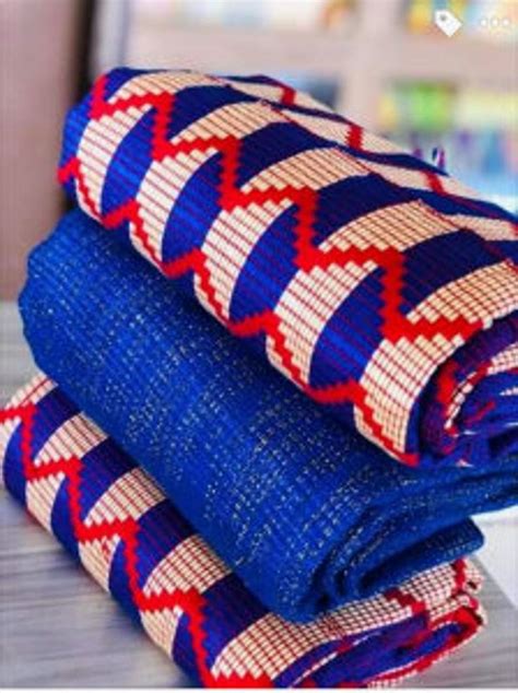 Authentic Kente 6 And 12 Yards Genuine Ghana Handwoven Kente Fabric And Kente Cloth African