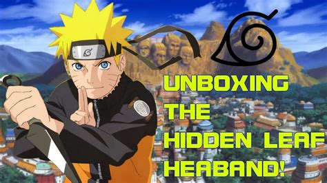 26 Naruto Hidden Leaf Headband Anime Nichanime