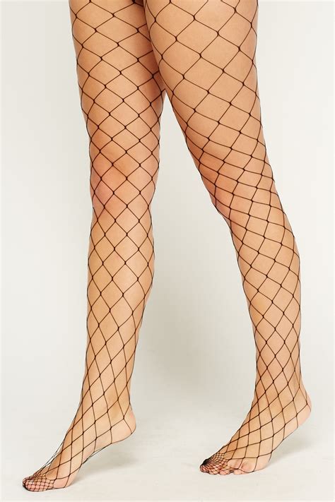 Pack Of 2 Fishnet Tights Just 7
