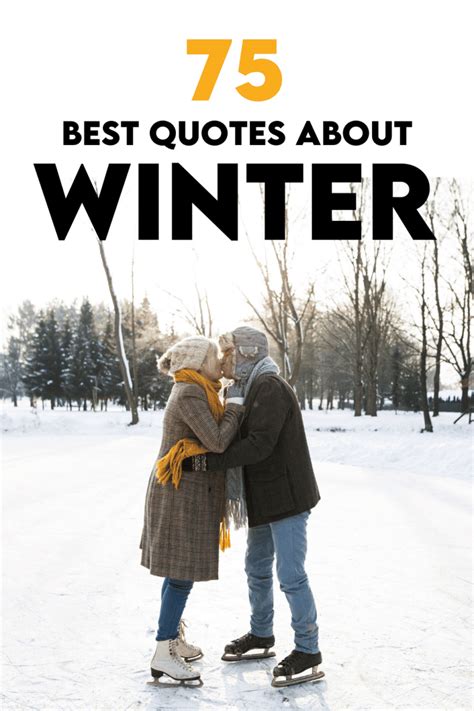 75 Best Quotes About Winter The Dating Divas