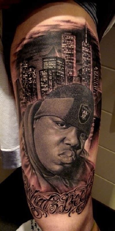 Some Of The Most Awesome Rap Inspired Tattoos Biggie Forever