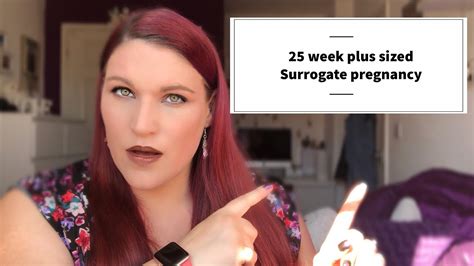 25 Weeks Pregnant Plus Sized Surrogate Pregnancy Youtube