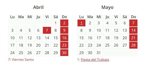 Calendario Laboral 2023 ¿cuántos Festivos Hay