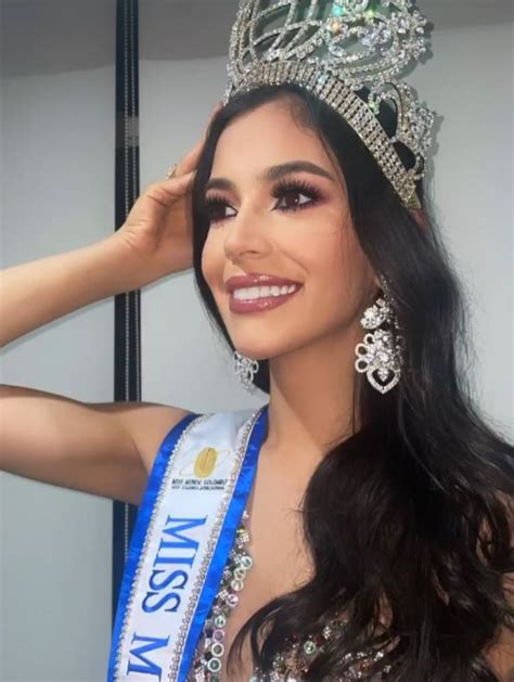 Miss Mundo Colombia 2022 Is Camila Andrea Pinzon