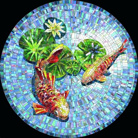 Fish Mosaic From Mosaic Art Projects Mosaic Crafts