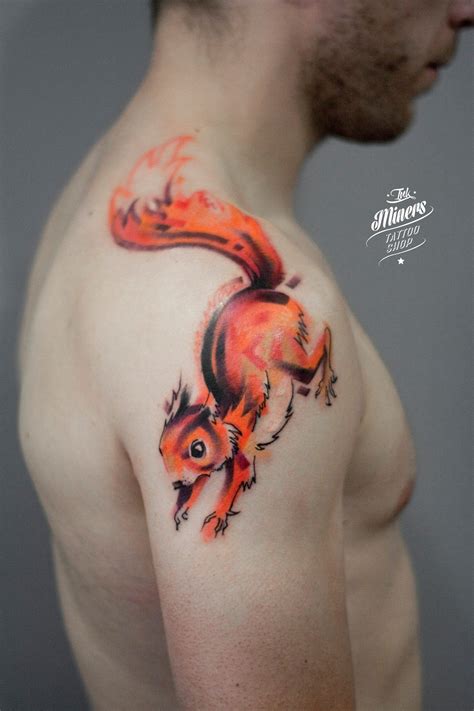 Order your continue semicolontemporary tattoo online for only £0.79. You're Gonna Go Nuts over these Squirrel Tattoos - Ratta ...