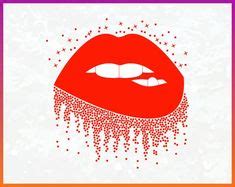 Maybe you would like to learn more about one of these? Sexy lips svg Biting Lips SVG Lips Cut File Sexy lips ...