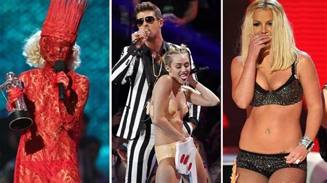 15 Most Outrageous Mtv Vmas Moments Ever Youtube