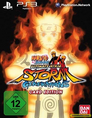 Naruto Shippuden Ultimate Ninja Storm Generations Ps3 Front Cover