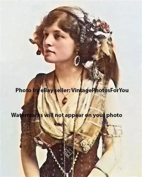 Vintageearlyold 1800s 1900s Beautifulsexy Gypsy Womanfortune Teller Photo 1295 Picclick