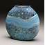 Blue Strata Vase By Thomas Spake Art Glass  Artful Home