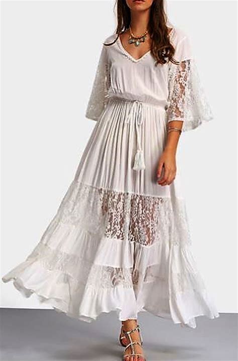 Boho White Dresses Lupon Gov Ph