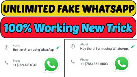 How To Unlimited Fake Whatsapp Accounttech Pk Youtube