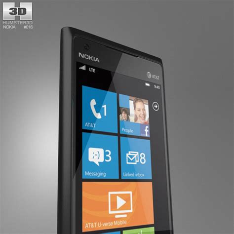 To create this model, nokia learned which phones were doing well in the united states, and refined and added to the lumia 800 so that it could be competitive. Nokia Lumia 900 3D model - Humster3D