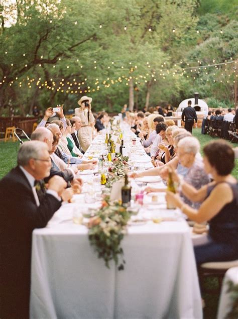 Their reception was hosted by mary alice's parents in their. Casual Outdoor Wedding | Real Weddings | Oncewed.com