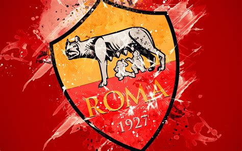 Free Download Hd Wallpaper Soccer As Roma Logo Wallpaper Flare