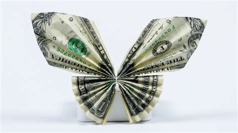 Origami Ideas Step By Step Butterfly Dollar Origami
