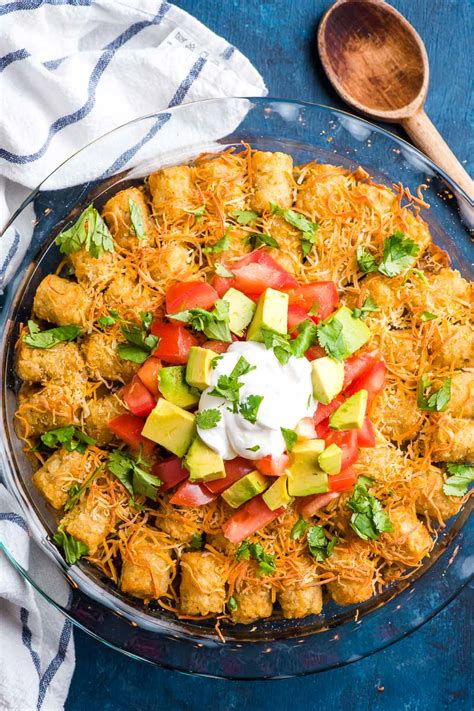 Taco Tater Tot Casserole Neighborfood