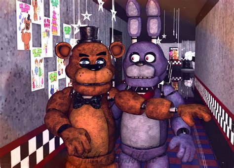 Fnaf C4d Freddy And Bonnie Request By Fluttershykitten On Deviantart Fnaf Freddy Freddy