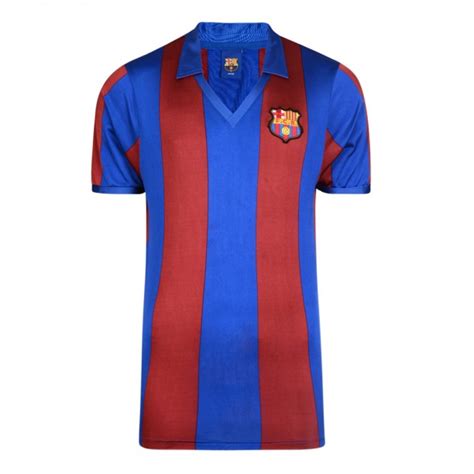 Barcelona 1982 Retro Football Shirt Ubicaciondepersonascdmxgobmx