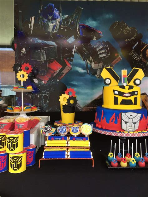 Transformers Birthday Party Ideas Photo 1 Of 14 Catch My Party