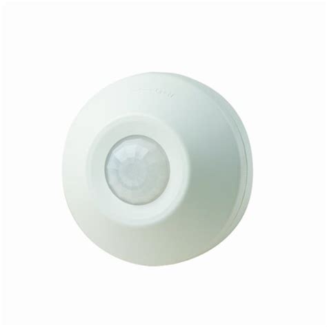 Using both passive infrared (pir) and ultrasonic (u/s) detection technologies Leviton 530SqF Ceiling Mount Occupancy Sensor ODC0S-I7W