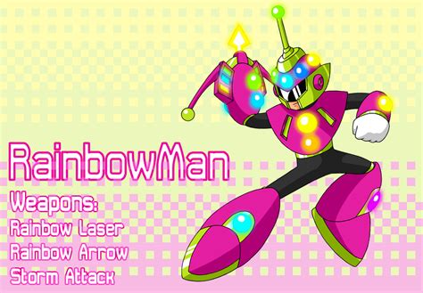 Rainbowman By Megaphilx On Deviantart