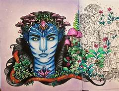 Escape To Pandora Find Your Zen With Avatar Coloring Pages